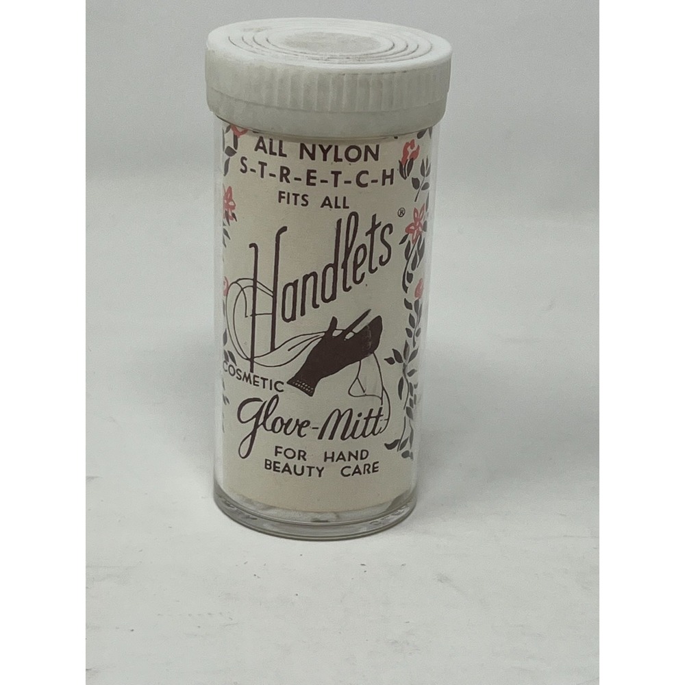 VTG Handlets Glove- Mitts Nylon Stretch‎ One Size White